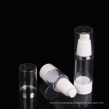 30ml Plastic Cosmetic Airless Bottle with Pump Cover (NAB09)